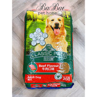 Bao xá Classic Pet 20kg cho chó trưởng thành - Vị Bò