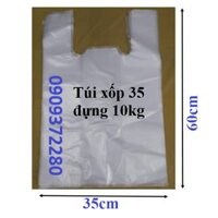Bao xốp trắng 35 x 60cm đựng 10kg