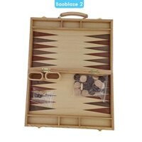 [Baoblaze2] Bộ Backgammon bằng gỗ truyền thống dành cho người lớn
