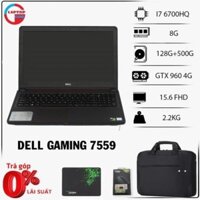 [BÃOSALE] laptop gaming dell N7559 core i7 6700hq,vga gtx 960 4g, laptop cũ chơi game đồ họa BY2