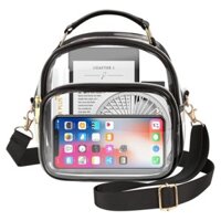 Baosity Clear Bag Daypack Storage Tote Nam Dễ Thương Du Lịch Nữ Ba Lô Trong Suốt