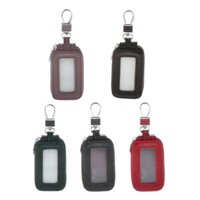 Baosity Da Chìa Khóa Ô Tô, 2 Ngăn Chìa Khóa Móc Khóa Hộp Đựng Ví Túi Chìa Khóa