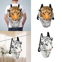 Baosity Túi đựng hổ nhồi bông, Ba lô hổ, Quirky Creative Realistic