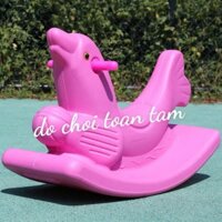 Bập Bênh Cá Heo Nhựa, Món Quà Đặc Biệt Cho Bé Yêu