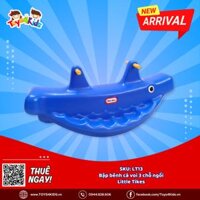 Bập bênh cá voi 3 chỗ ngồi Little Tikes