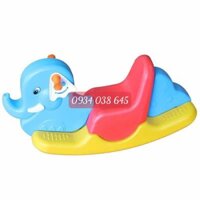 Bập bênh con voi đồ dùng nhà trường cho bé mầm non