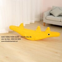 Bập bênh đôi con cá sấu  dầy dặn và chắc chắn, bền đẹp.
