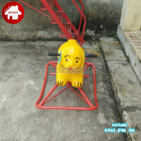 Bập bênh đơn con chó đốm cho bé HB2-022