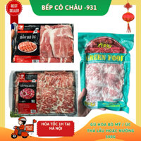Bắp bò hoa Mỹ , Gù hoa bò Úc, Mỹ TPFOOD cuộn thả lẩu, nướng 500g