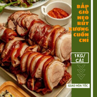 Bắp giò heo rút xương cuốn chỉ, chân giò rút xương cuốn chỉ , túi 1kg ( Giao hỏa tốc Hà Nội )