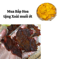 Bắp hoa bò sấy tặng kèm xoài muối ớt, ăn là mê, ăn vặt ngon nhà Mộc food