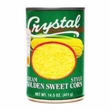 Bắp kem ngô ngọt hiệu Crystal – hộp 411g