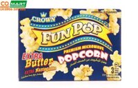 Bắp Rang Bơ Mỹ Crown Vị Ngọt - Hộp 240g