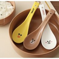 bapandfriends_[CH] Muỗng sứ nền full màu L.ine