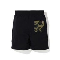 Bape Quần Short cotton Thêu Họa Tiết Cá Tính Thời Trang Cho Nam Nữ