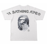 BAPE Áo thun nam nữ ngắn tay cổ tròn mới