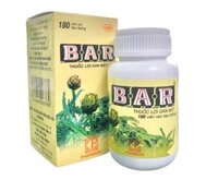 BAR (180 VIÊN) mụn, nhọt, ngứa, nổi mề đay, vàng da.