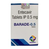 Barade 0.5 Entecavir 0.5mg điều trị viêm gan B 30 viên