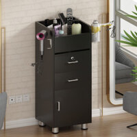 Barber Salon Xe đẩy làm tóc Tủ làm tóc Barber Kabinet Văn phòng Tủ làm đẹp Làm tóc bằng gỗ