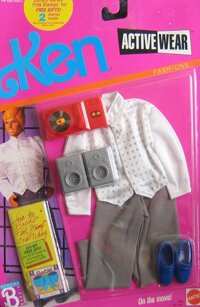 Barbie Ken Activewear Fashion #2409 1989