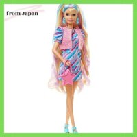 Barbie Totally Hair Super Long Hair Cute Styling Play [Dress-up doll] [Doll, accessory set] [Ages 3 and up] HCM88