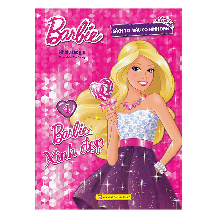 Barbie Xinh Đẹp - Tập 4 (Sách Tô Màu)
