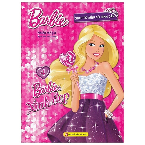 Barbie Xinh Đẹp - Tập 4 (Sách Tô Màu)