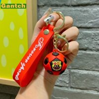 Barcelona Bóng Đá Móc Khóa Ba Lô Mặt Dây Chuyền Quà Tặng Bóng Móc Khóa Ballerina Quà Tặng Ngày Lễ Tình Nhân