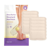 [Baren] Miếng dán gót chân ngủ bơ hạt mỡ (10P)