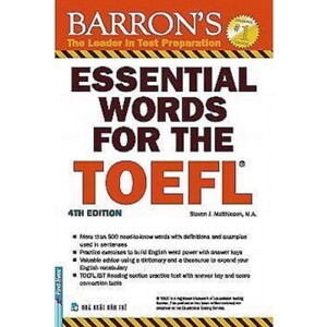 Barron's Essential Words For The Toefl