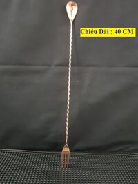 BARSPOON COPPER 40 CM ĐẦU NĨA
