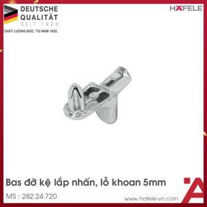 Bas đỡ kệ bằng hợp kim kẽm Hafele 282.24.720