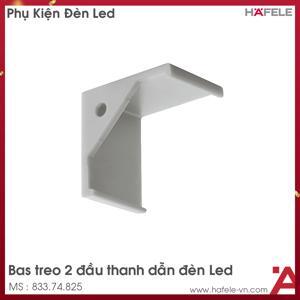 Bas đỡ thanh nhôm góc Hafele 833.74.825
