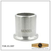 Bas gắn 2 đầu thanh treo tròn 25mm Imundex 718.15.107