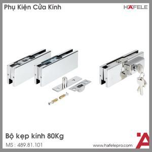 Bas kẹp kính-tường Hafele 489.81.101