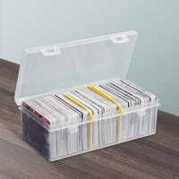 Baseball Card Storage Box Playing Card Case Holder for Stickers Cards Photos