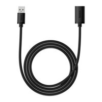 Baseus AirJoy Series USB2.0 Extension Cable 1.5m Cluster Black