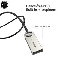 BASEUS Aux bluetooth 5.0 / 4.2 / 4.0 Nhận Tín Hiệu Âm Thanh Cổng 3.5mm