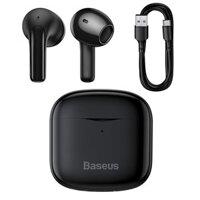 Baseus E3 TWS bluetooth V5.0 Earphone 13mm Titanium Driver Low Latency 330mAh Battery Flash Charge IP64 Waterproof Smart