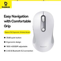 Baseus F02 2.4G Bluetooth 5.2 Thoải mái yên tĩnh Chuột không dây tiện dụng