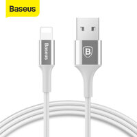 Baseus LED lighting Fast Charging Cable For iPhone USB Cable For iPhone iPad Fast Charging Charger Cable Mobile Phone Data Cable LazadaMall