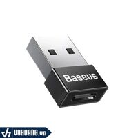 Baseus LV119-A01 | Đầu Chuyển USB Type A Sang USB Type C | Hàng Chính Hãng