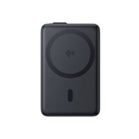 Baseus Nomos Qi2 Kickstand Magnetic Power Bank with Built-in USB-C Cable 10000mAh 45W Cosmic Black