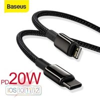 Baseus Tungsten Gold Fast Charging Data Cable - Cáp sạc nhanh và truyền dữ liệu cho iPhone / iPad, sạc nhanh QC3.0 PD20W