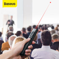 Baseus Wireless Laser Presenter for Powerpoint Remote Controller 2.4GHz USB  Laser Pointer USB A & USB C Adapter Presentation Pen For Projector Powerpoint PPT