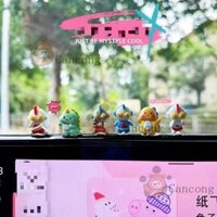 Bashamm Trang Trí Xe Hơi Miếng Dán Ultraman Quái Vật Nhỏ Hoạt Hình Dễ Thương Mini Xe Điều Khiển Trung Tâm Màn Hình Trang Trí Nội Thất Ô Tô