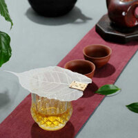 bashijian VVV Leaves shape bodhi leakage kung fu tea infusers leaf tea filter accessories