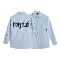 BASICz Áo Sơ Mi Boizclub Premium Nam Nữ Form Rộng Hàn Quốc Dáng Rộng .1