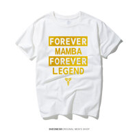 Basketball Meamorial T-shirt Keobe forever Black Maemba koebe basketball training camp Short Sleeve T shirt