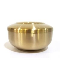 Bát 2 lớp inox màu đồng